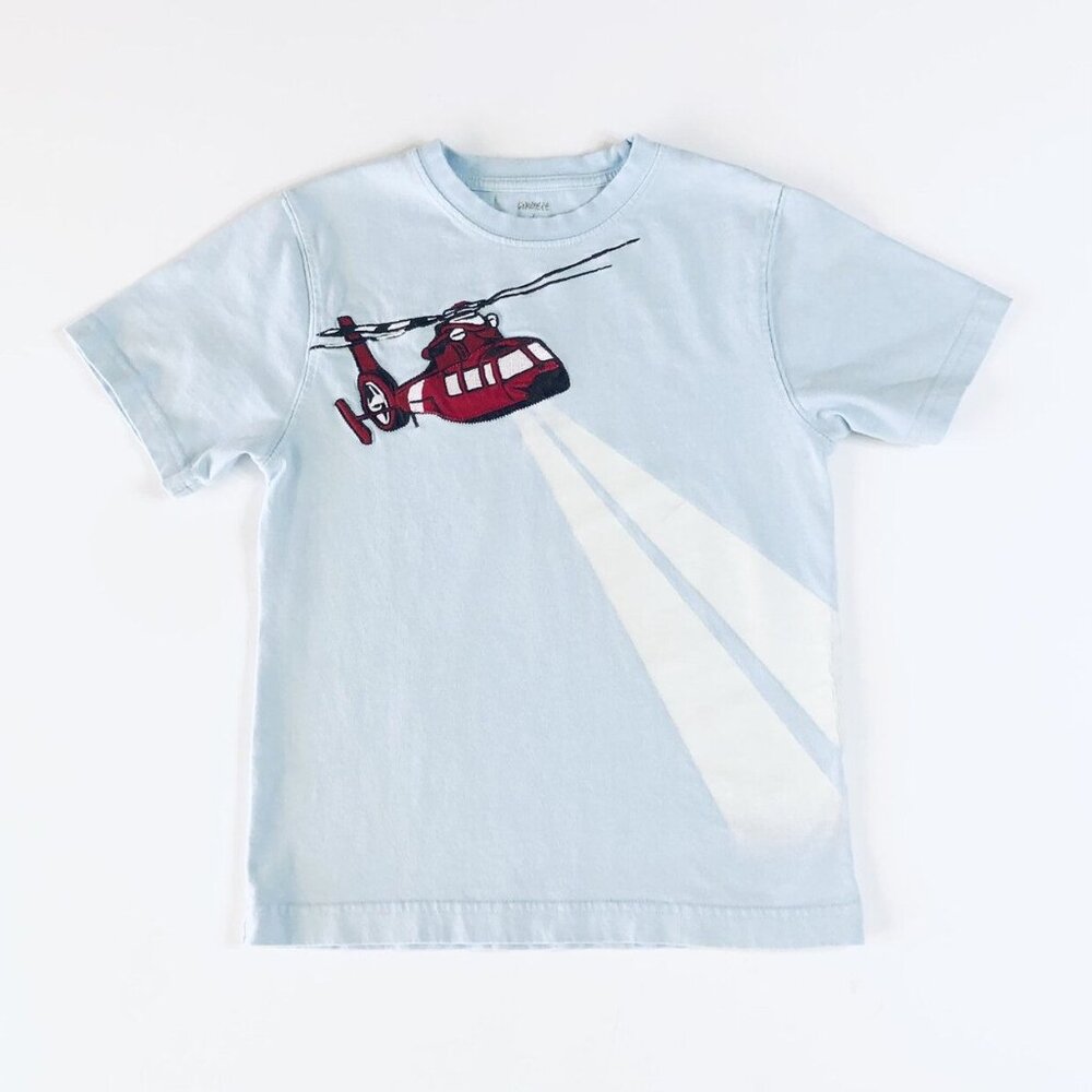 GYMBOREE 🚁 Helicopter Glow-in-the-Dark Tee {7}